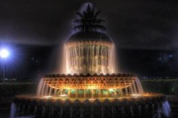 Charleston Ghost Tour fountain