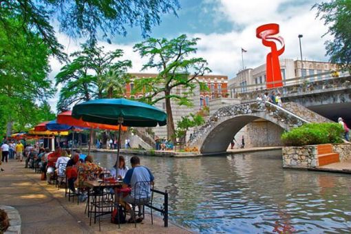 San Antonio Riverwalk Food Tour river view