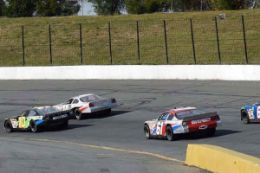Drive a race car like the NASCAR pros do at Evergreen Raceway Park