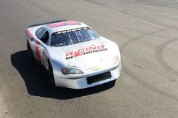 Racetrack and driving a stock car, Stockton, California