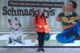 Schmakary's Cookies store front on Hell’s Kitchen Dessert Tour