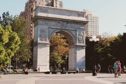 Washington Square Park Arch on Greenwich Village Food Tour, NYC