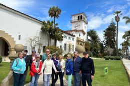 historic sightseeing on Downtown Santa Barbara food tour