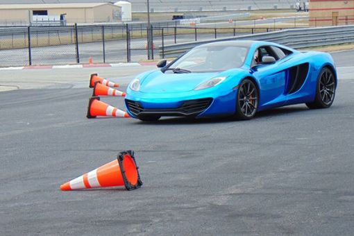 Drive a McLaren on an autocross racing track, Miami Florida