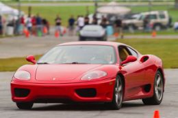 Drive a Ferrari, autocross course, Kentucky Speedway.