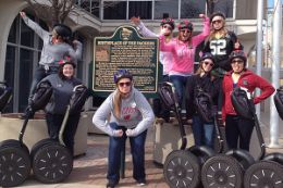Green Bay Packers fans Segway Tour