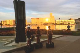 fun things to do in Green Bay - guided Segway Tour at sunset