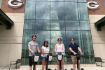 Lombardi Trophy on Segway Tour at Lambreau Stadium