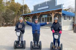 Fish Company on Baileys Harbor Segway and Hike Tour  Wisconsin