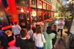 great places to eat in San Diego on  food tour, Gaslight Quarter