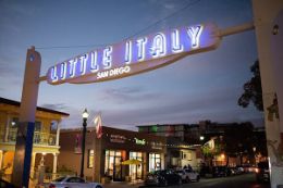 Little Italy, San Diego guided history, food, sightseeing tour